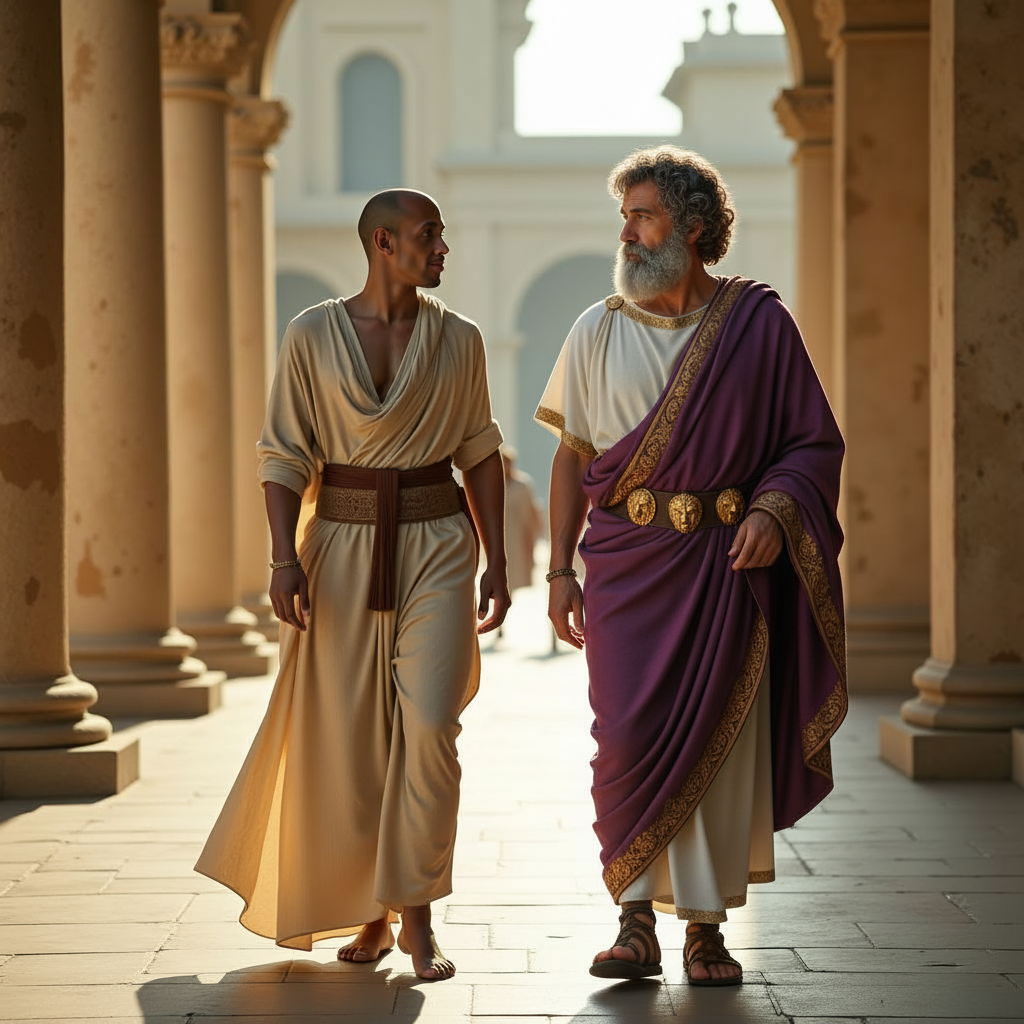 Scene 21: First Sight of Marcus Aurelius