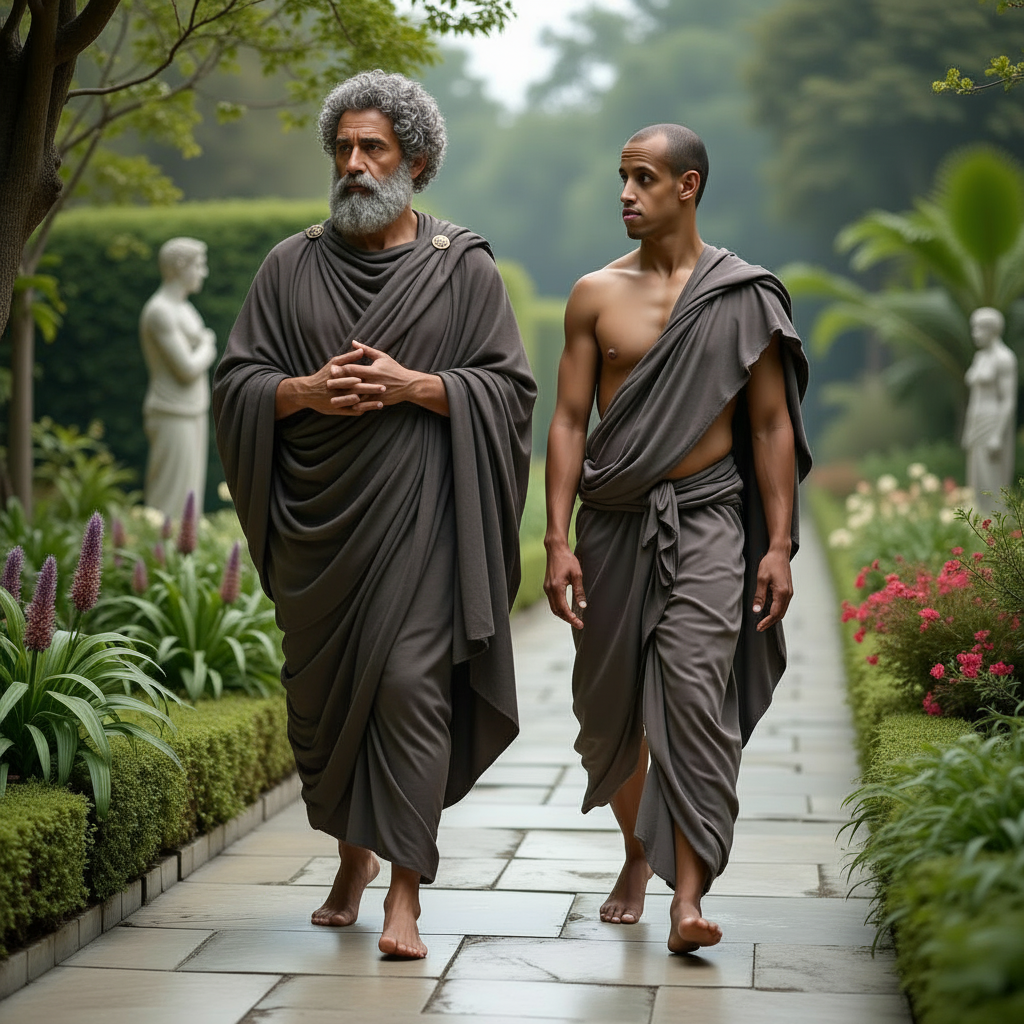 Scene 23: Walking with Marcus