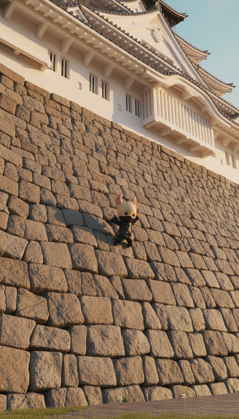 Scene 8: Wall climbing