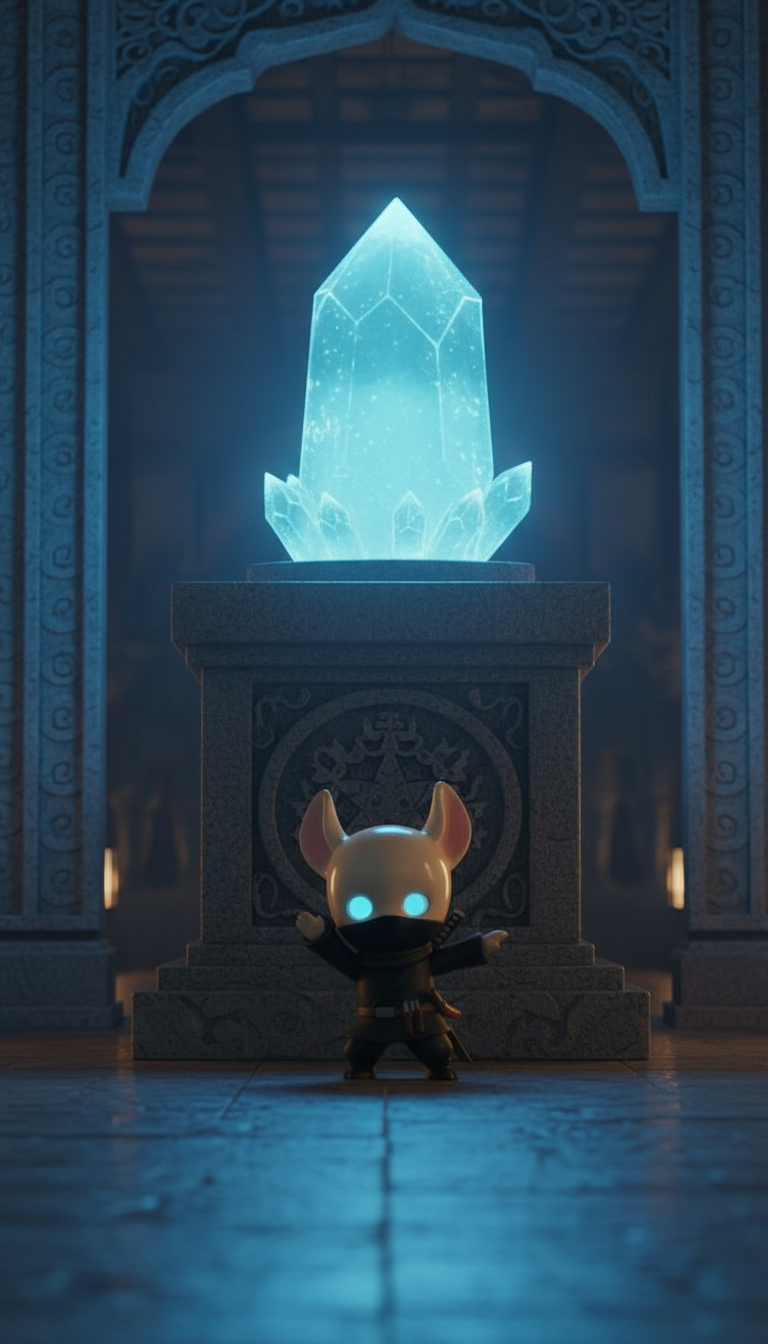 Scene 13: Crystal chamber