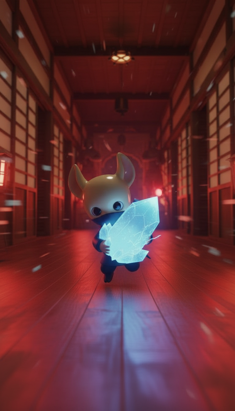 Scene 15: Corridor chase