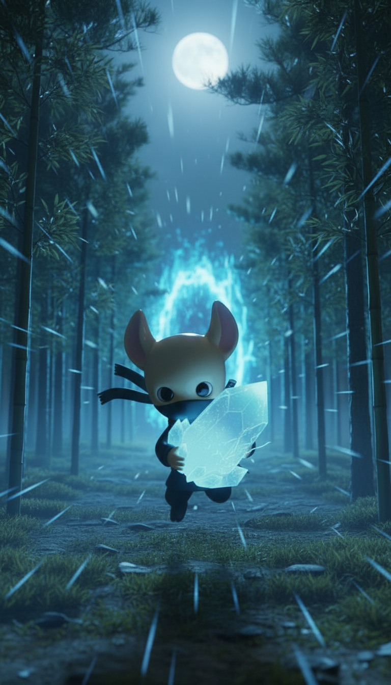 Scene 17: Forest sprint