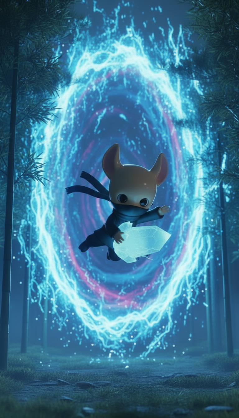 Scene 18: Portal dive