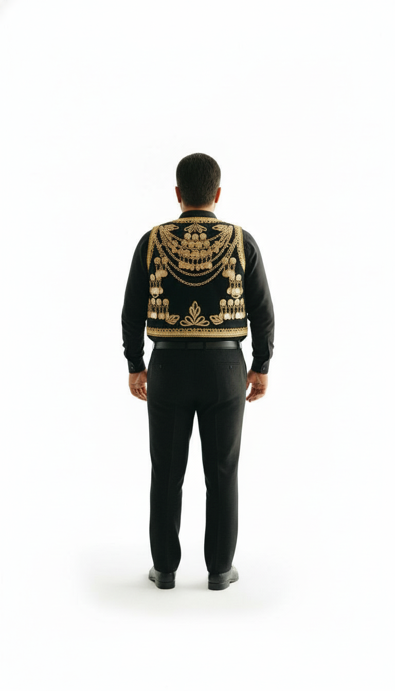 Character 1 - 3D render back