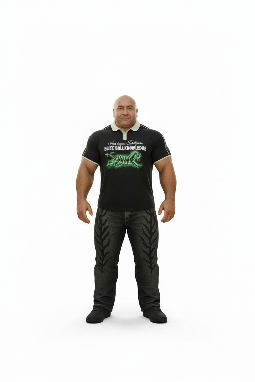 Character 2 - 3D render front