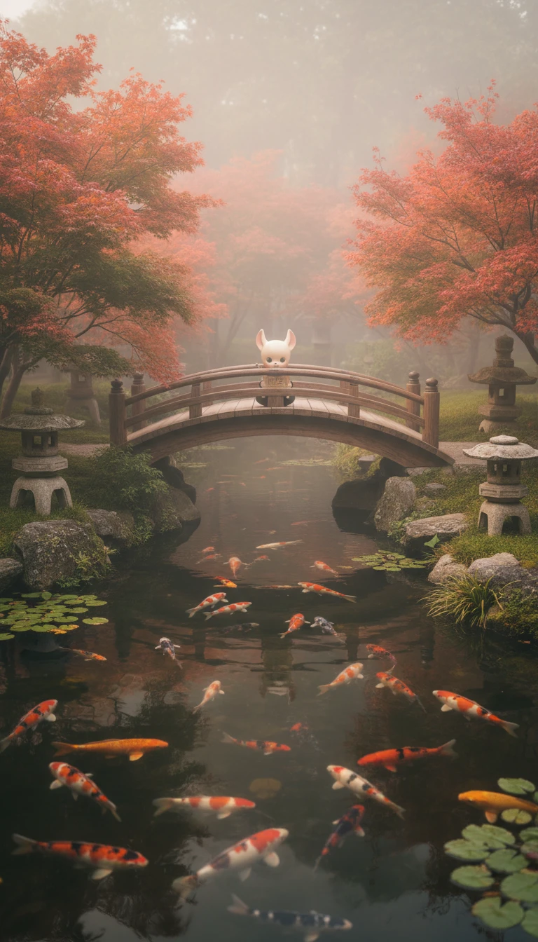 Feudal Japan Universe - Garden Bridge