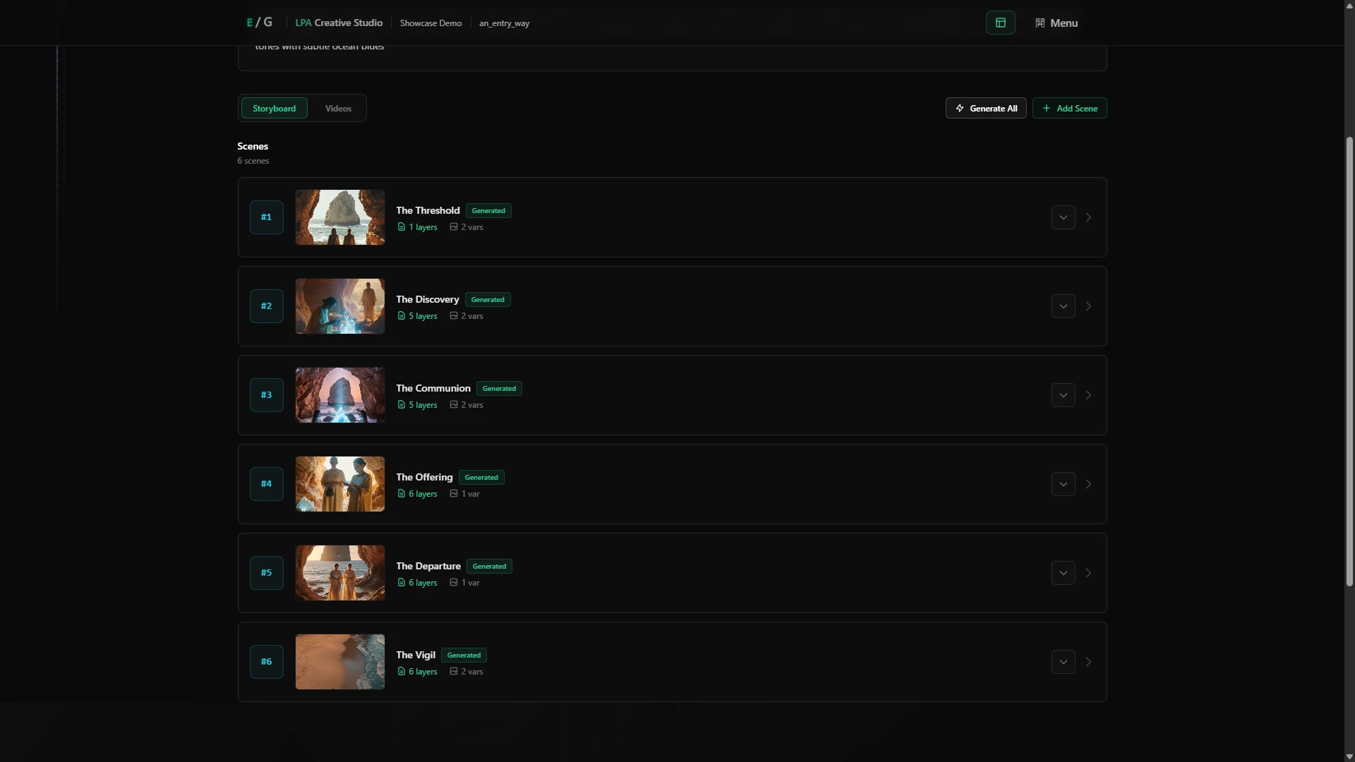Scene Editor - Lower Layers
